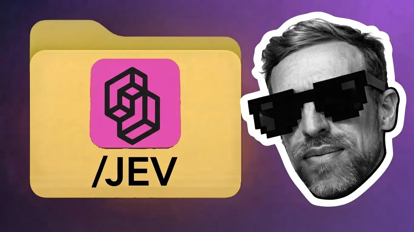 Jev para vibe coding: cómo usar el modelo que decide y no escribe