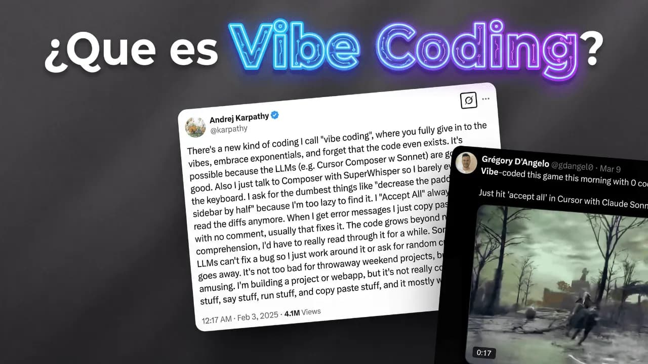 Qué es Vibe Coding: La Nueva Forma de Crear Apps Sin Escribir Código cover image